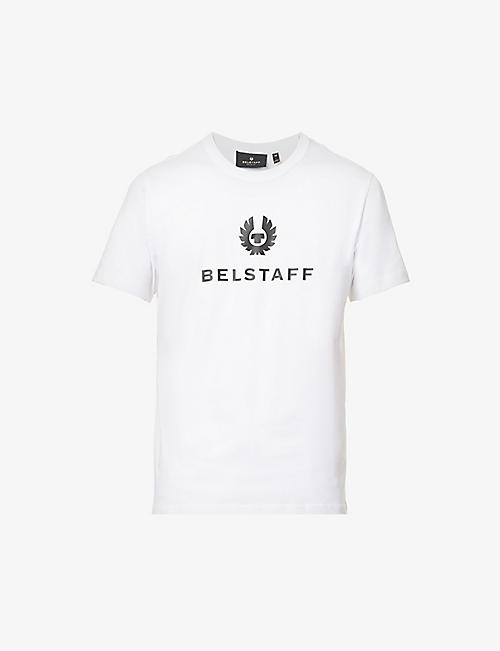 BELSTAFF: Signature logo-print cotton-jersey T-shirt