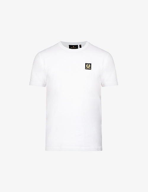 BELSTAFF: Brand-patch cotton-jersey T-shirt