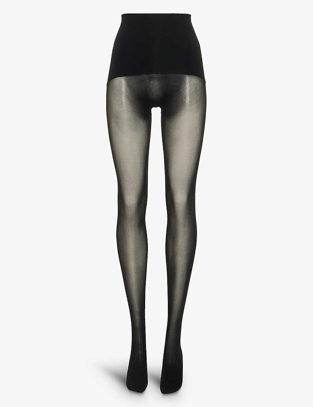 Hedoine The Biodegradable 50 Denier Stretch-woven Tights In Black