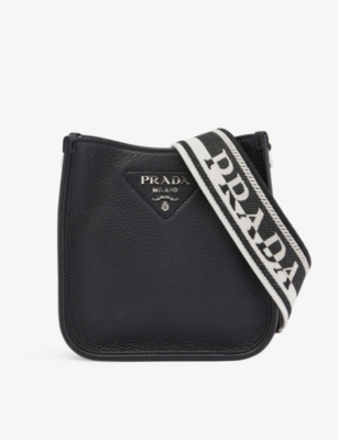 Prada Mini Logo-embellished Shoulder Bag Nero