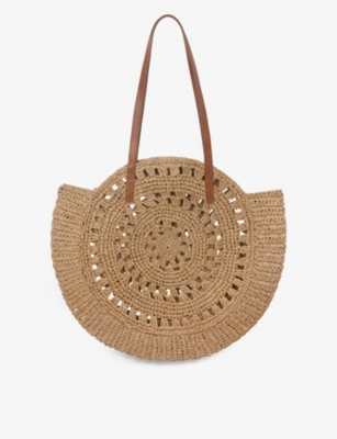 Straw studios sales circle tote