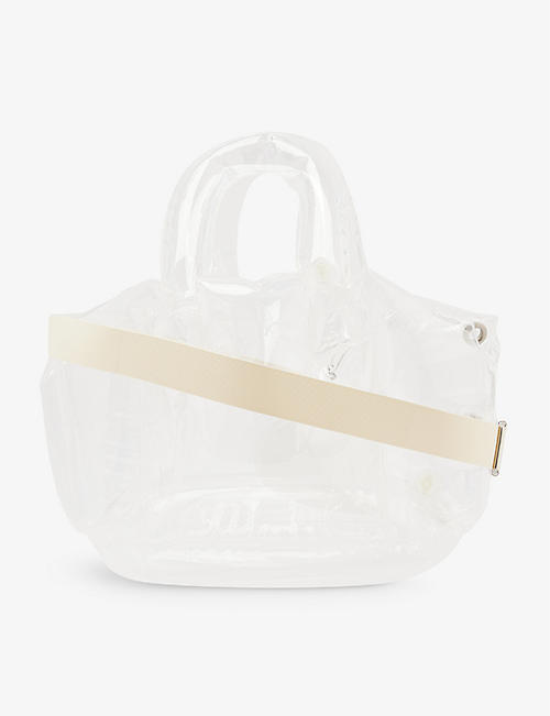 ACNE STUDIOS: Adhea inflatable plastic shoulder bag