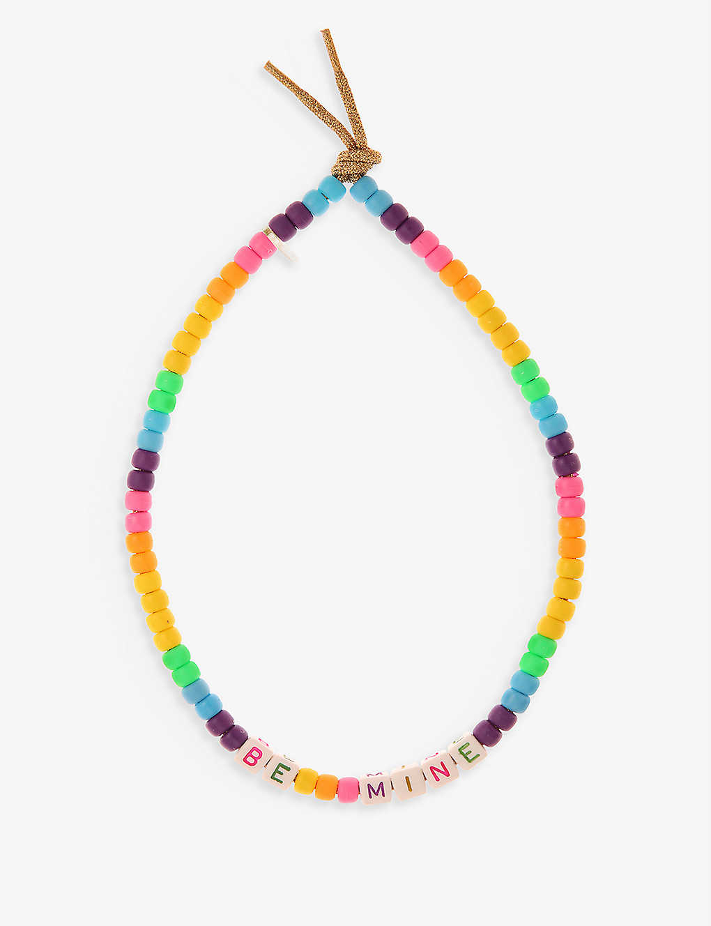 Love Beads By Lauren Rubinski Womens Multi Be Mine Beaded Necklace