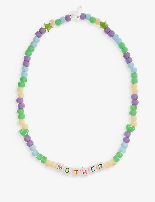 LOVE BEADS BY LAUREN RUBINSKI: Mother beaded necklace