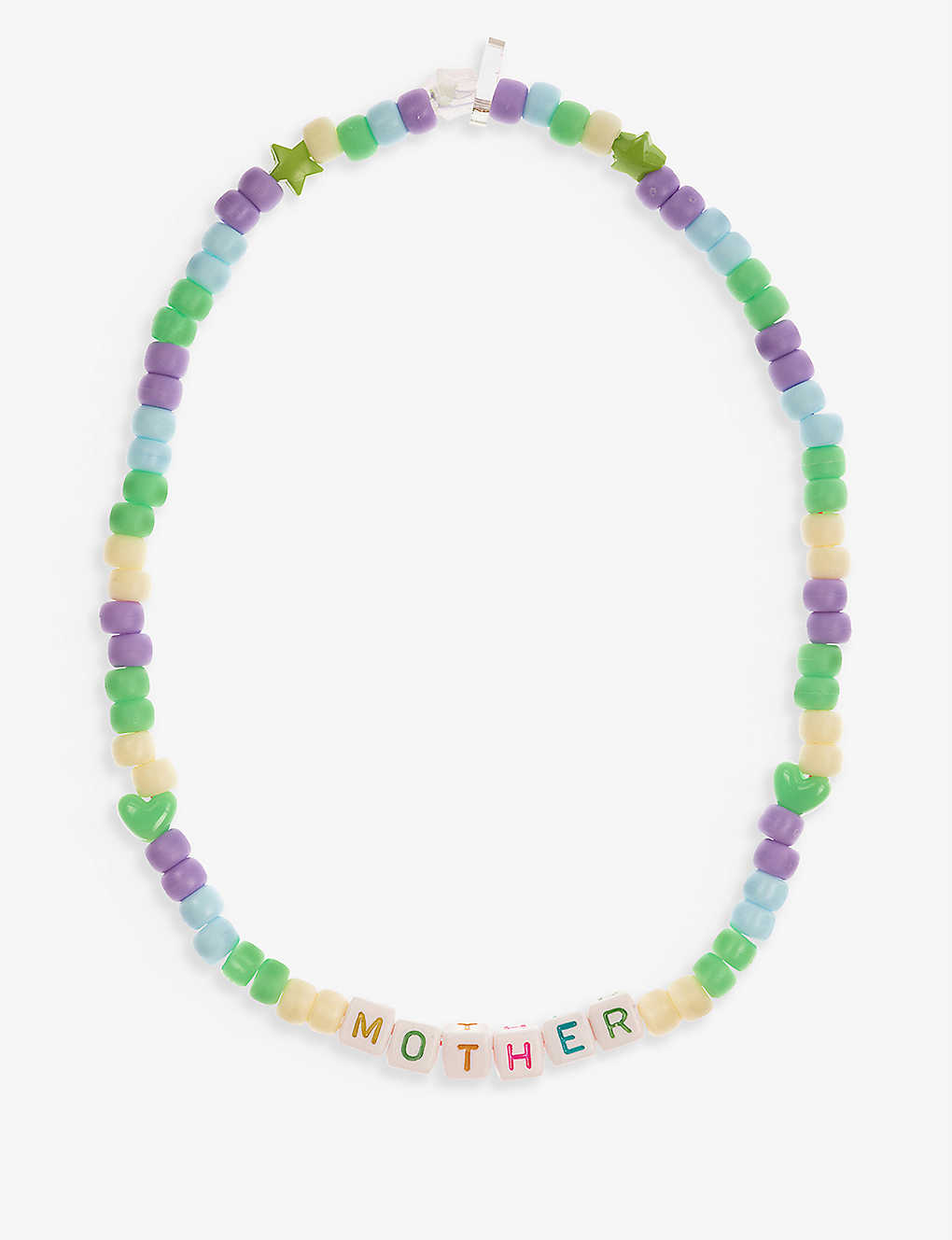 Love Beads By Lauren Rubinski Womens Pastels Mother Beaded Necklace