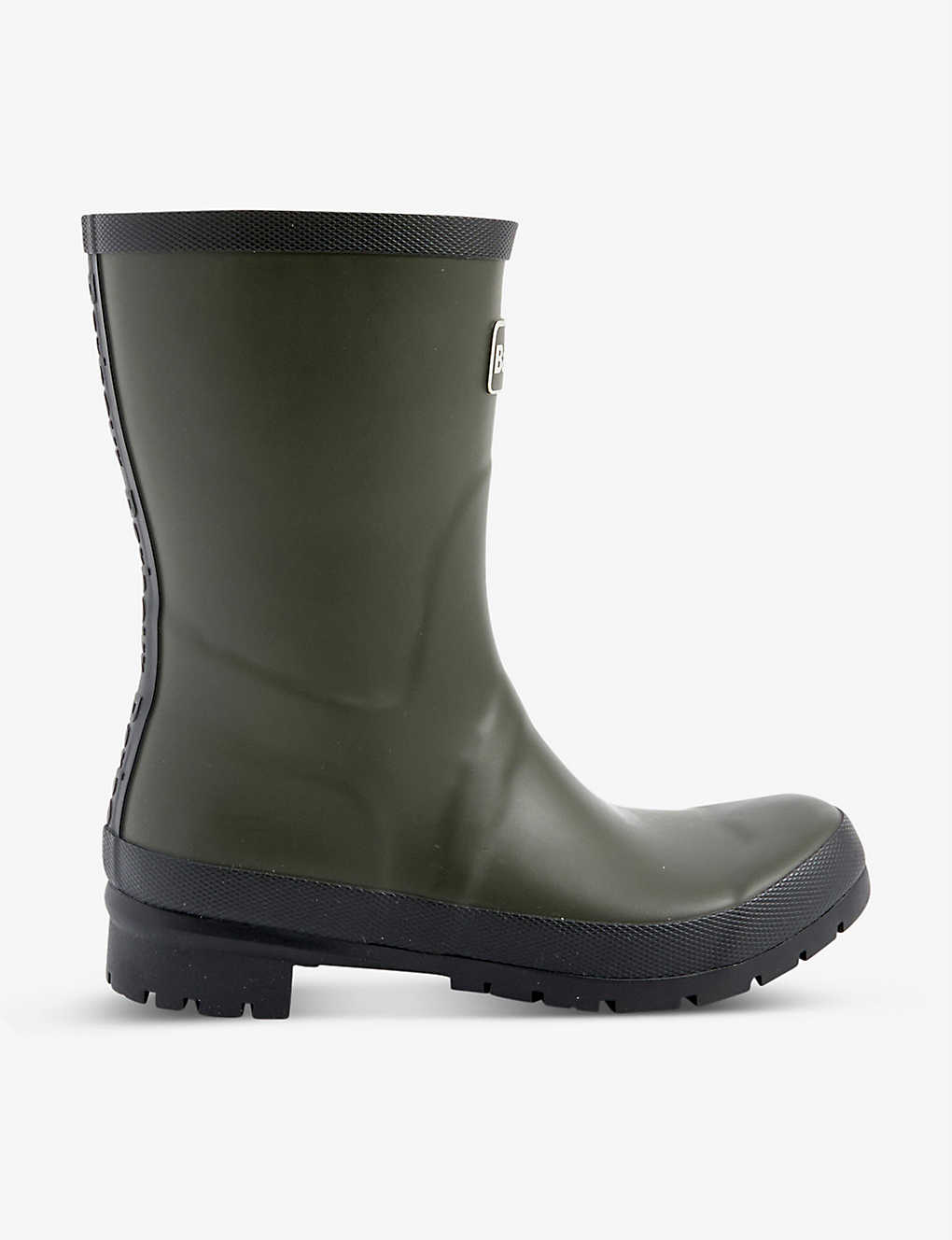 selfridges.com | Banbury logo-print mid-cut wellington boots