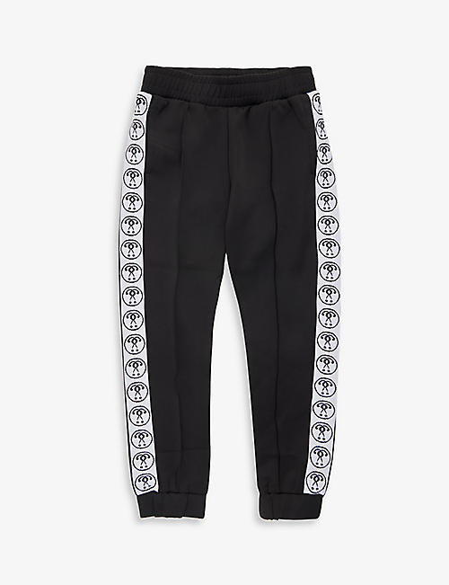 MOSCHINO: Logo-print stretch-woven jogging bottoms 8-14 years