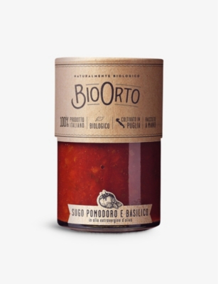 PANTRY: BioOrto organic tomato and basil pasta sauce 350g