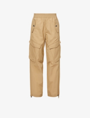Dion Lee Khaki Latch Trousers In Khaki