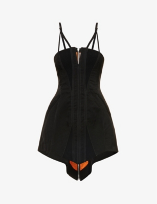 knee length dresses for ladies Dion Lee Mobius Loop Mini Dress