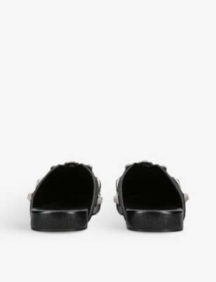 BALENCIAGA Cosy Cagole studded leather mules