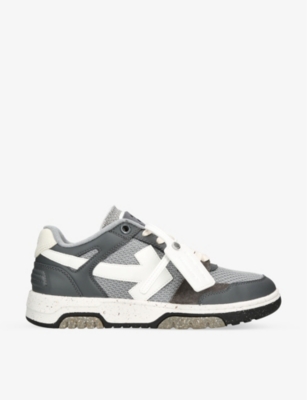 Off-White Out of Office Arrow Leather Trainer Sneakers