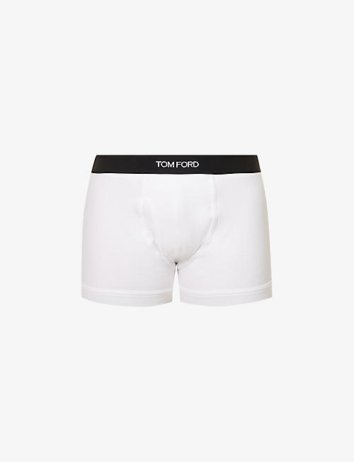 TOM FORD: Branded stretch-cotton boxers