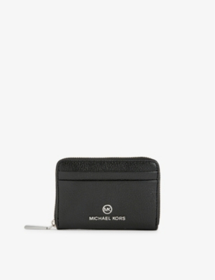 MICHAEL MICHAEL KORS: Jet Set Charm pebbled leather card holder