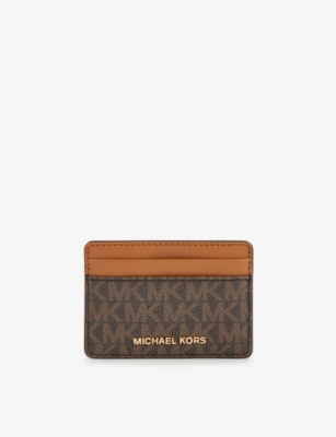 MICHAEL MICHAEL KORS - Jet Set leather card holder 