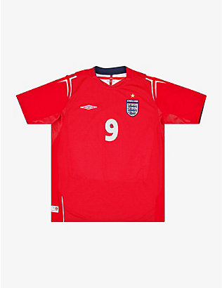 CLASSIC FOOTBALL SHIRTS: Pre-loved Rooney 9 England national team 2003-2005 football shirt