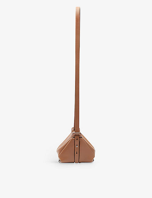 ADVENE: The Age mini leather top-handle bag