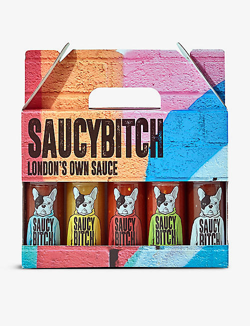 CONDIMENTS & PRESERVES: SaucyBitch gift pack of five