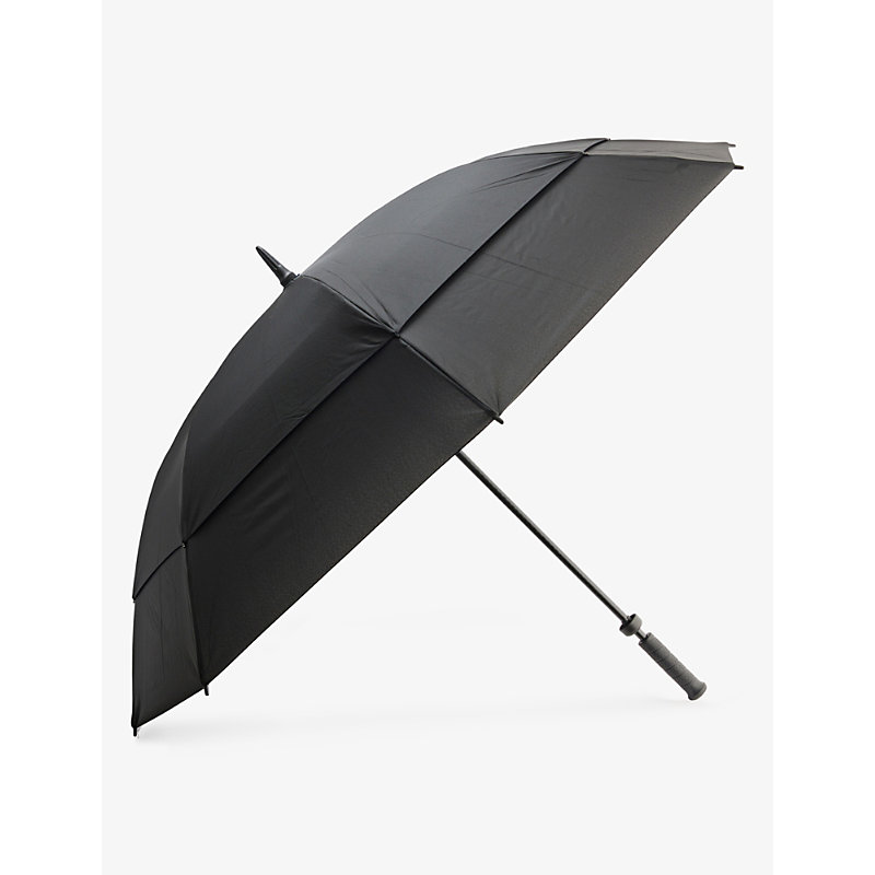 Fulton Mens Black Stormshield Woven Umbrella