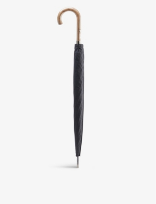 Shop Fulton Men's Black Mayfair Woven Umbrella