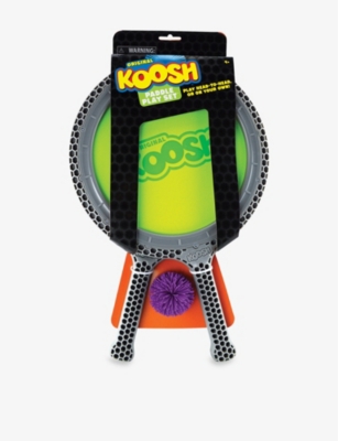 POCKET MONEY: Koosh brand-print double-paddle and ball playset