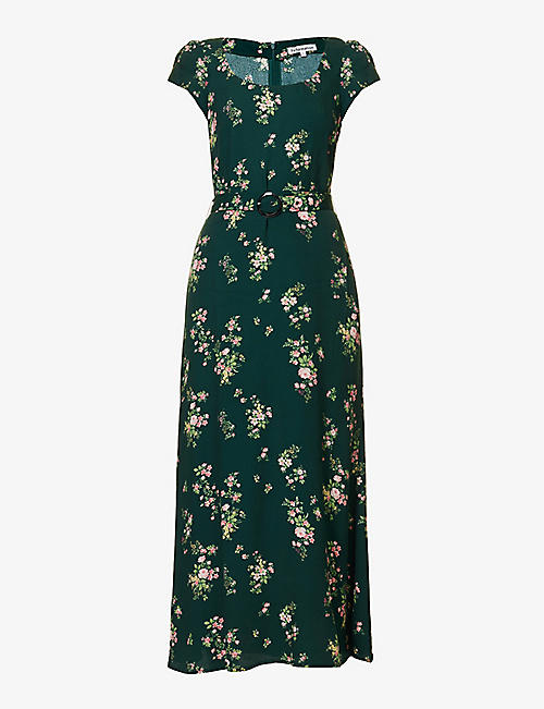 REFORMATION: Laina floral-print woven maxi dress