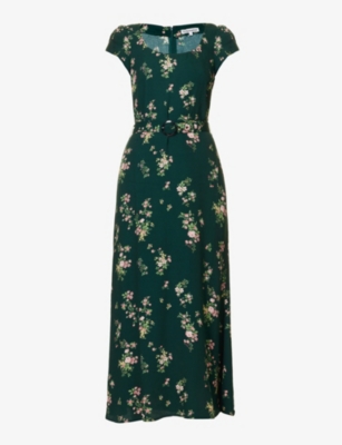 Reformation Womens Woodland Laina Floral-print Woven Maxi Dress | ModeSens