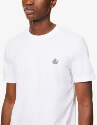 MONCLER Brand-patch cotton-jersey T-shirt pack-of-three