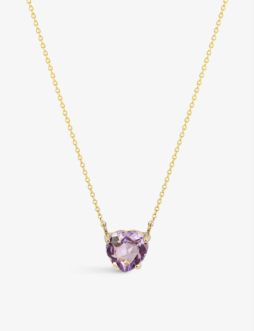 Roxanne First Womens Yellow Gold Honor 14ct Yellow-gold And 1.8ct Amethyst Necklace