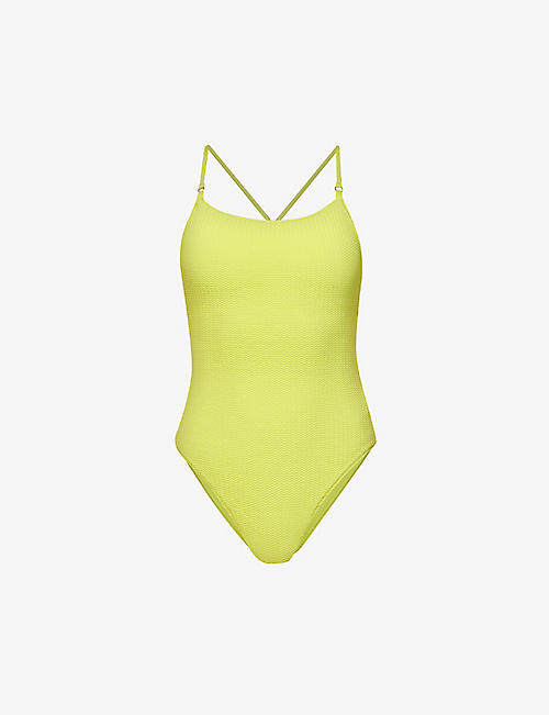 SEAFOLLY: Sea Dive textured swimsuit