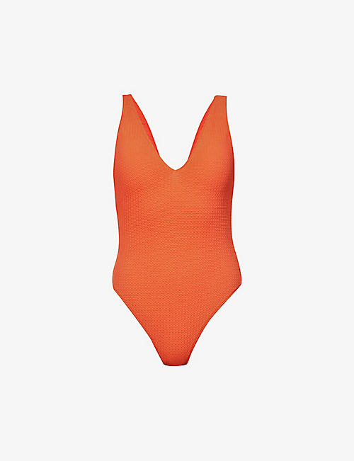 SEAFOLLY: Sea Dive V-neck swimsuit