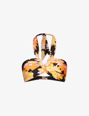 SEAFOLLY: Palm Springs bandeau bikini top