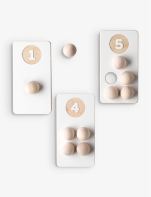 MILIN: Numbers For Learning to Count wooden toy set