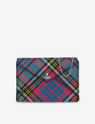 Vivienne westwood best sale tartan clutch