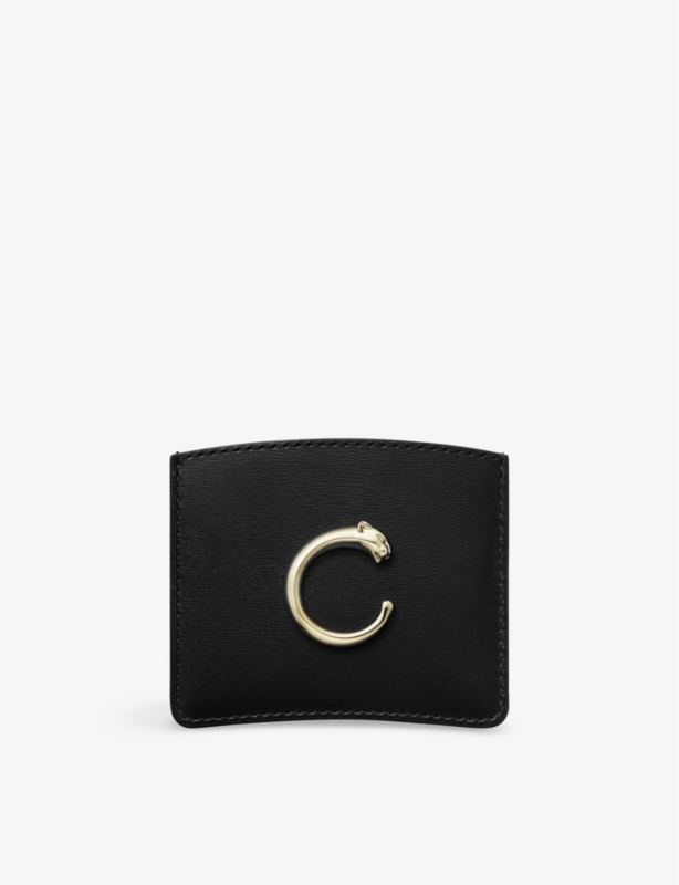 Panthère de Cartier leather cardholder