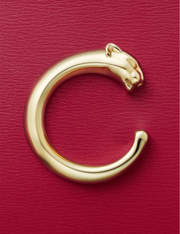 Panthère de Cartier leather cardholder