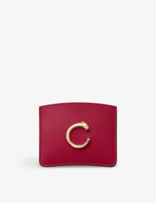 CARTIER: Panthère de Cartier leather cardholder