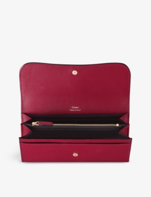 CARTIER: Panthère de Cartier leather wallet