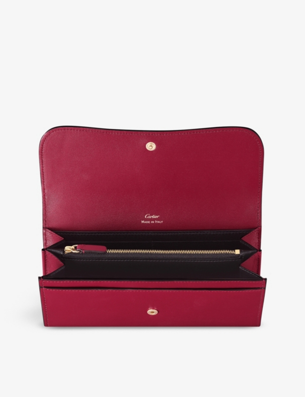 Panthère de Cartier leather wallet