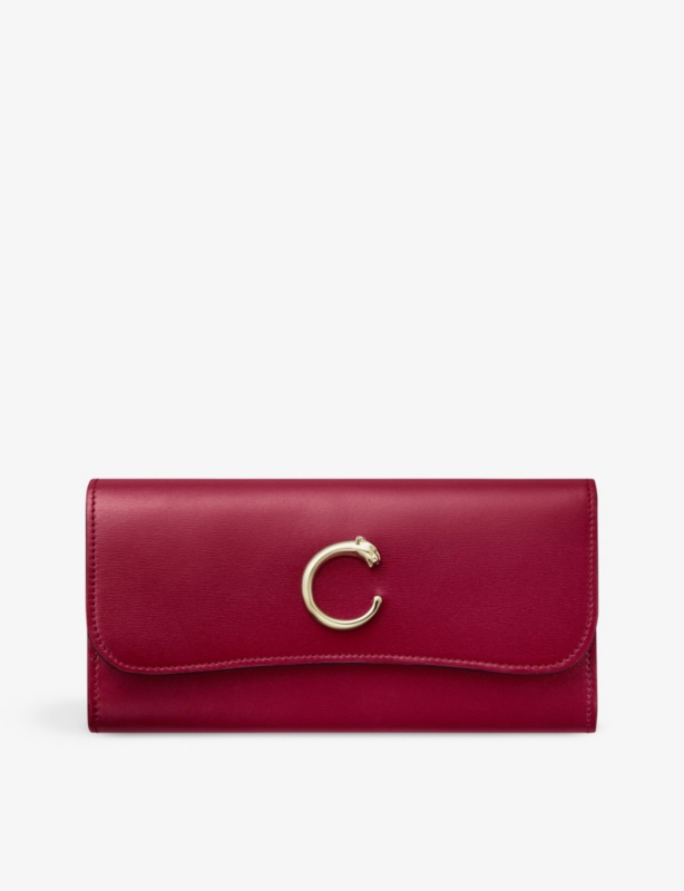 Panthère de Cartier leather wallet