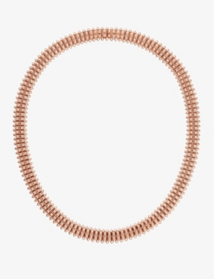 Cartier Womens Rose Gold Clash De 18ct Rose-gold Necklace