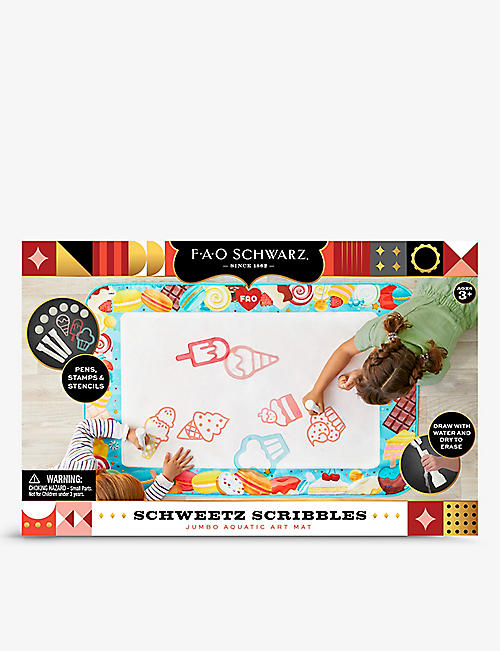 FAO SCHWARZ: Desserts aquatic art scribble mat