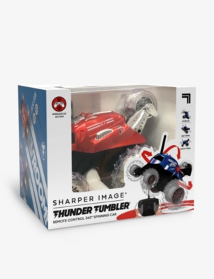 FAO SCHWARZ SHARPER IMAGE: Thunder Tumbler Monster spinning remote control spinning toy car