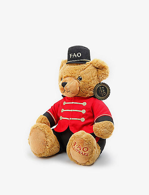 FAO PLUSH: Bear Soldier plush toy 38cm