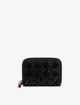 CHRISTIAN LOUBOUTIN - Panettone studded leather coin purse