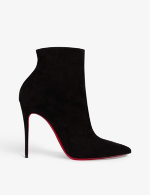 So Kate 100 suede heeled ankle boots