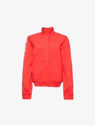 OFF-WHITE C/O VIRGIL ABLOH: Logo-tape relaxed-fit stretch-woven jacket