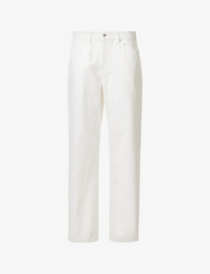 Axel Arigato Sly Low-rise Jeans In White