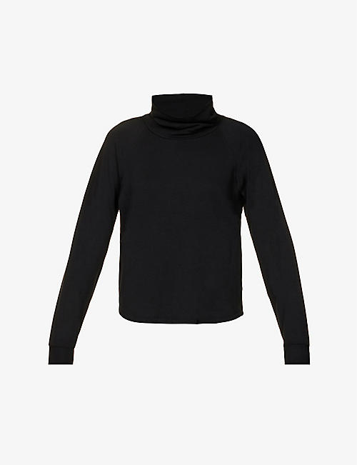 SPLITS59: Warm Up stretch-modal fleece sweatshirt