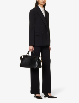 Jaden double-breasted stretch-woven blazer